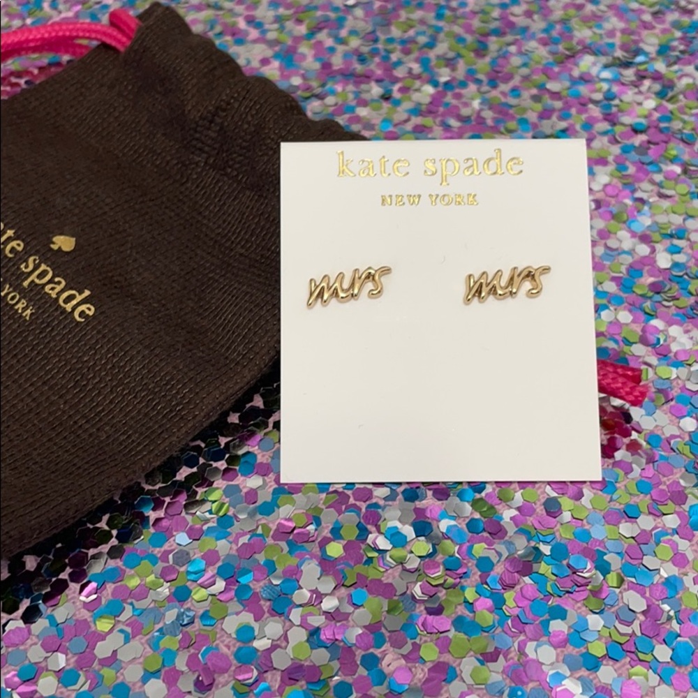 Kate Spade Mrs. Stud Earrings